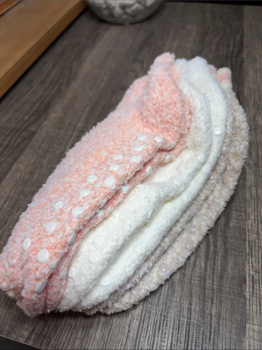 🪻5 for $35🪻 Cozy Collection Plush Non-Slip Women’s Lounge Socks